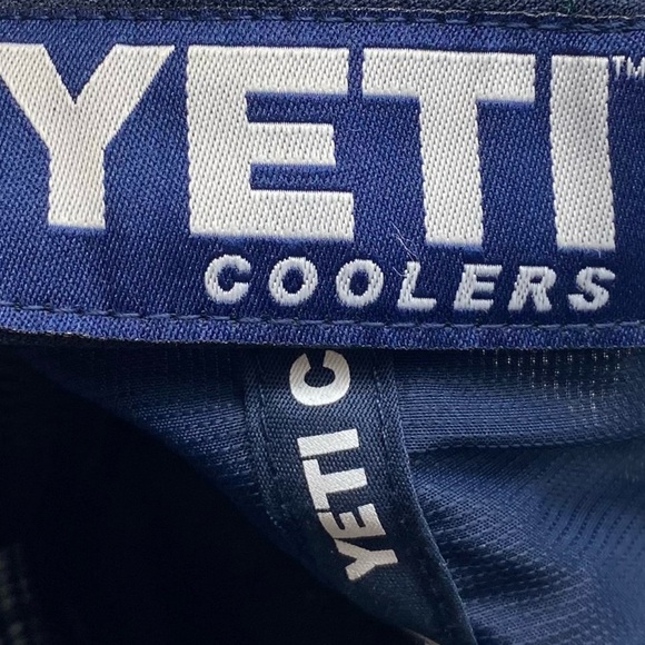 Yeti Hat Blue White Unisex Baseball Casual Womens Mens Adjustable Cap One Size - Picture 7 of 10